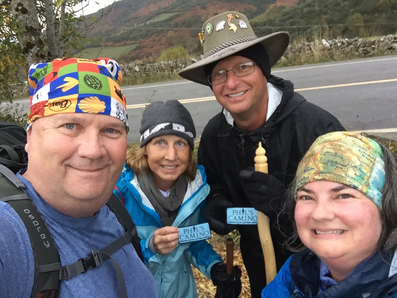 Us with Steve and Darla, friends from Minnesota.